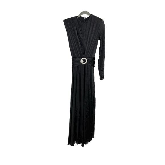 Bronx and Banco Starlight Gown in Black - Picture 2 of 12